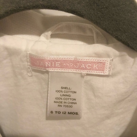 Janie and Jack Ruffle Coat NWOT - Picture 3 of 3